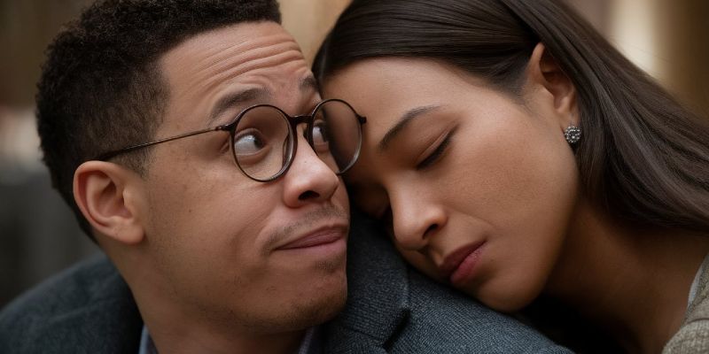 A couple looking at each other with a new, deeper understanding, symbolizing how you'll never see your partner the same way.